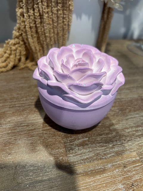 Crowning Rose Candle Jars