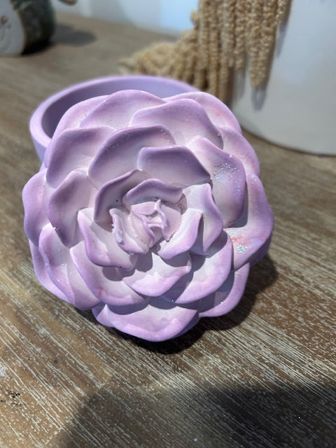 Crowning Rose Candle Jars