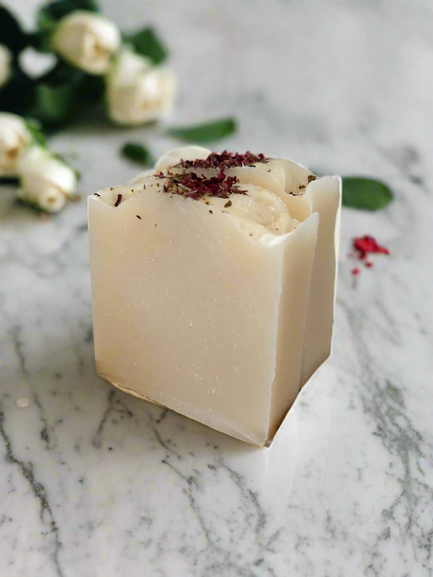roses bar of soap