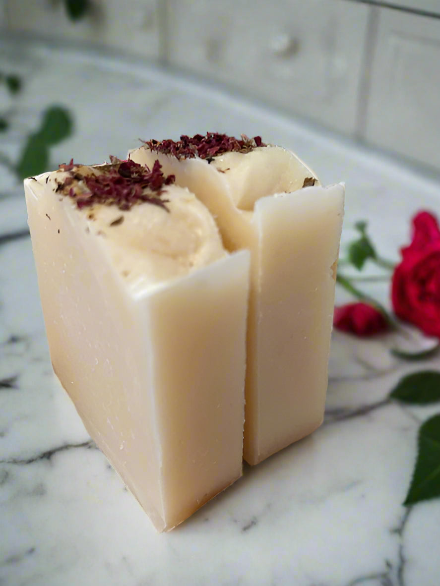 roses bar of soap by figjam