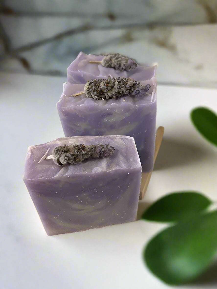 lavendar soap by figjam
