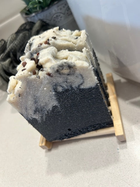 mens scrubby soap