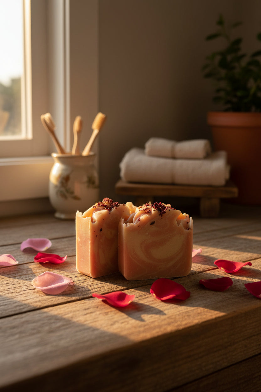 Sandalwood Swirls made with Goats Milk