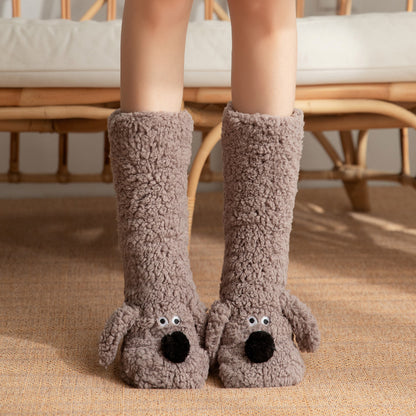 Puppy Socks for Adults - non slip bottom