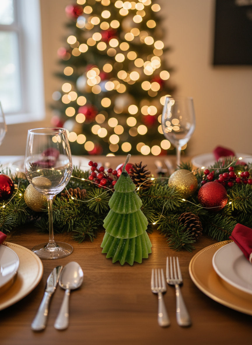 Christmas Tree Candle