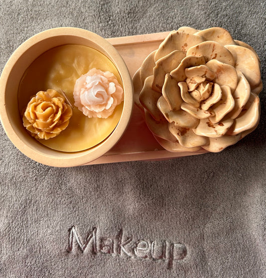 Rose Candle Set