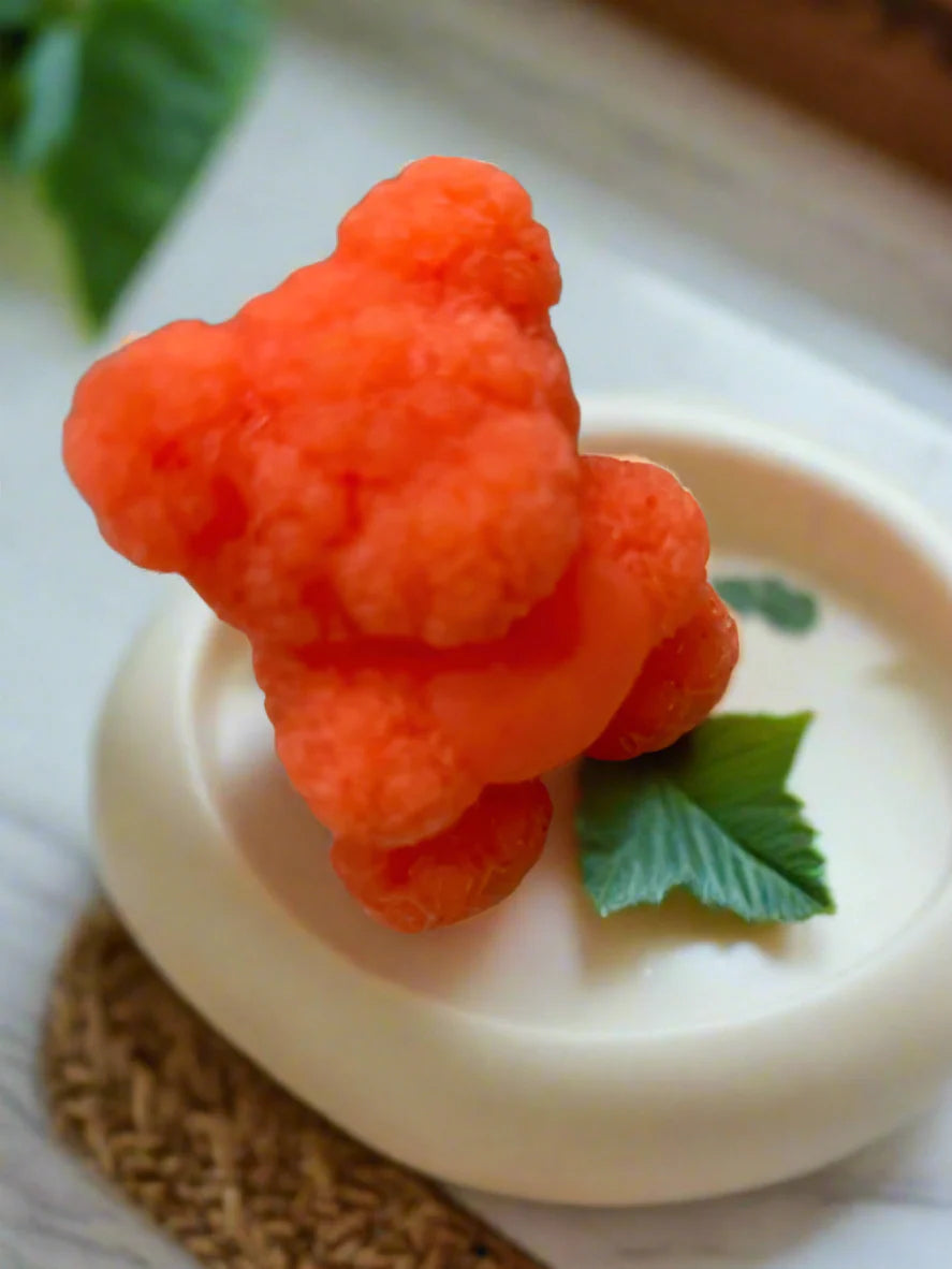 teddy bear soap by figjam soaps