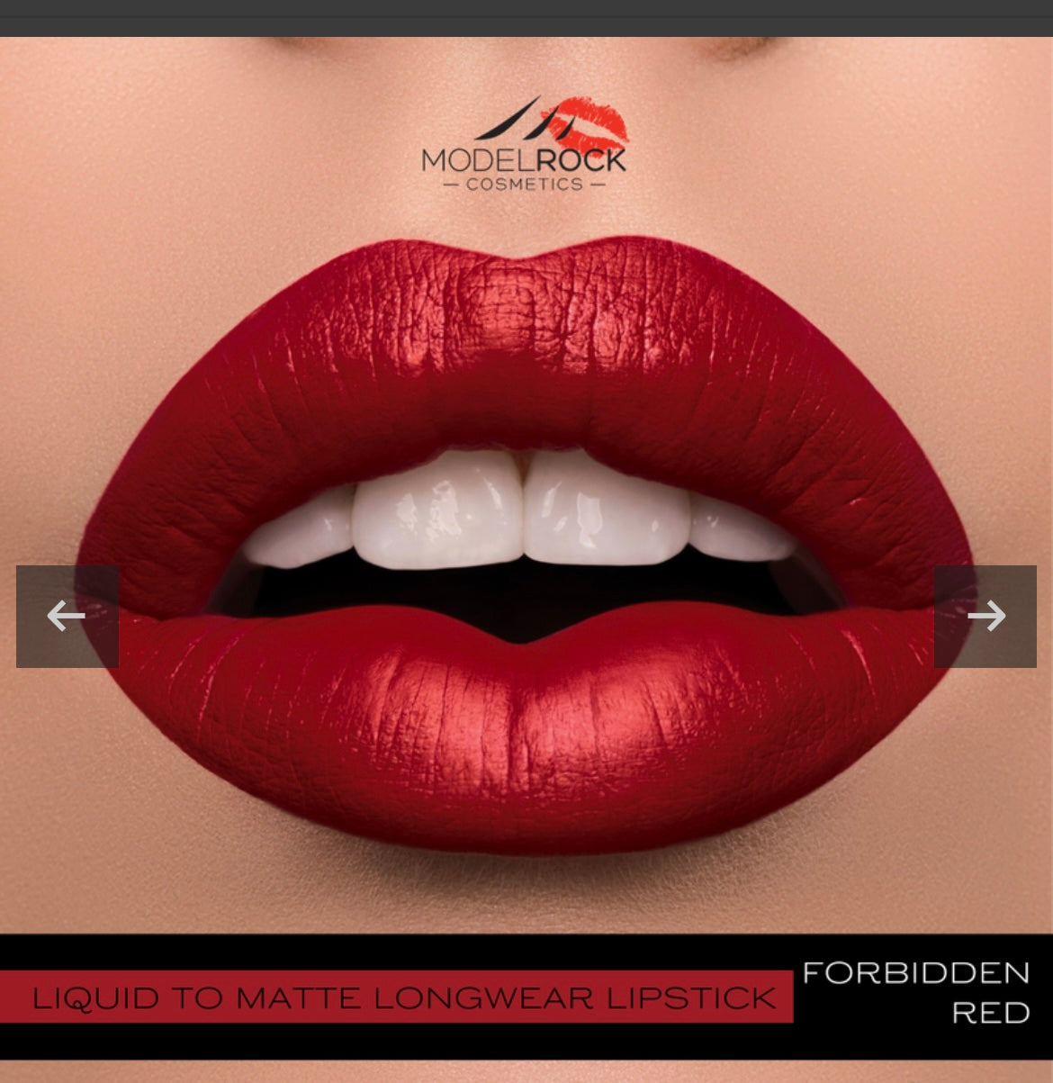 model rock matt liquid lipstick