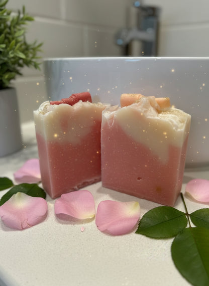 rose and geranium soaps