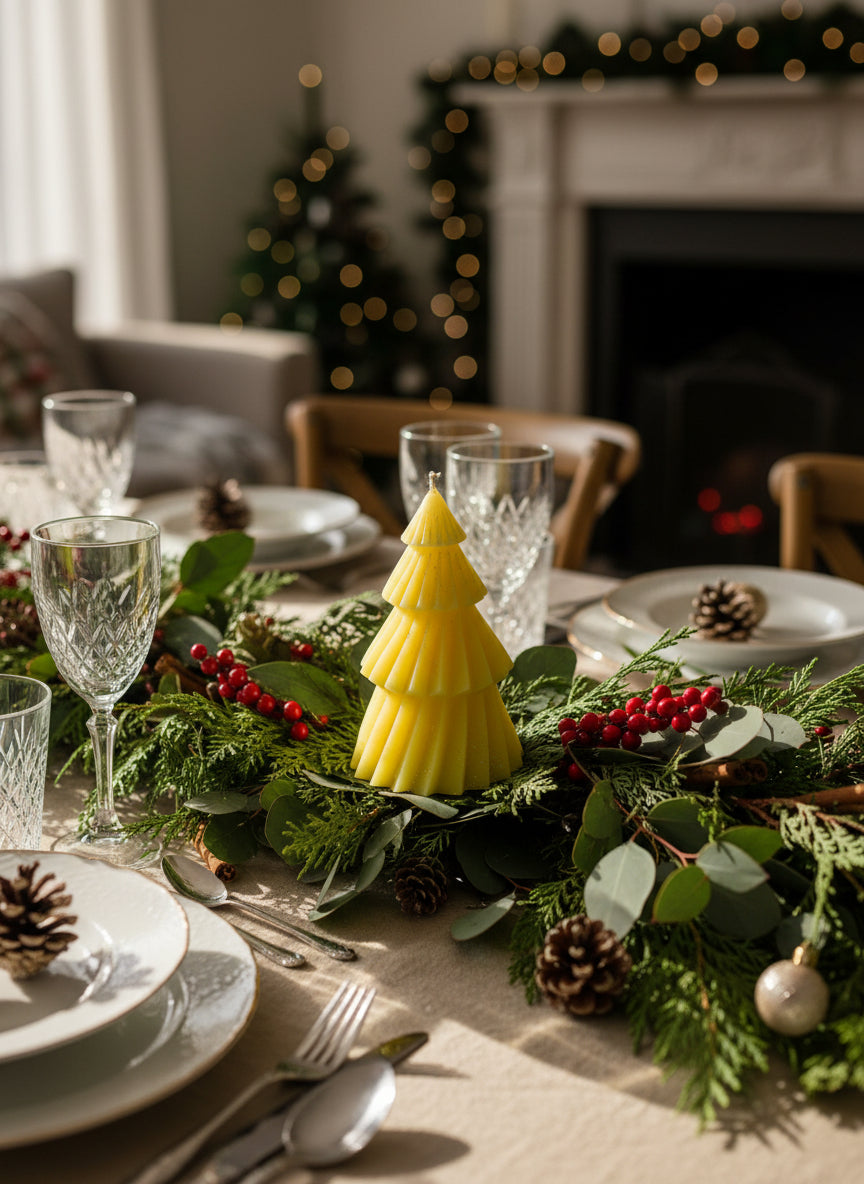 Sandalwood Christmas Tree Candle