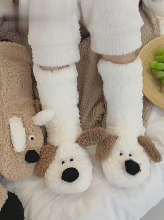 Puppy Socks for Adults - non slip bottom